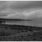 Fjord nach dem Regen