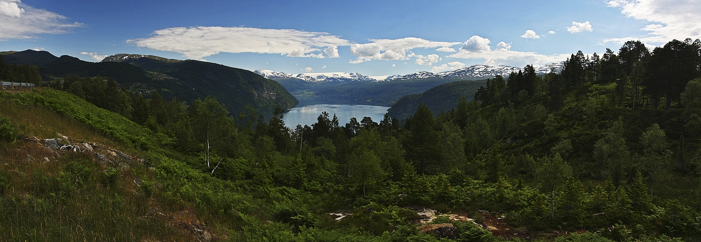 Fjord und Gletscher