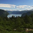 Fjord und Gletscher