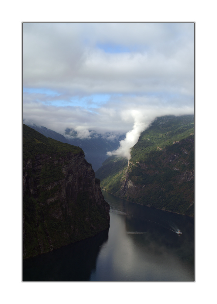 Fjord1: Fähre im Geirangerfjord