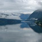 Fjordausfahrt - Panorama