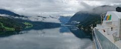 Fjordausfahrt - Panorama