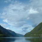 Fjordblick am Morgen