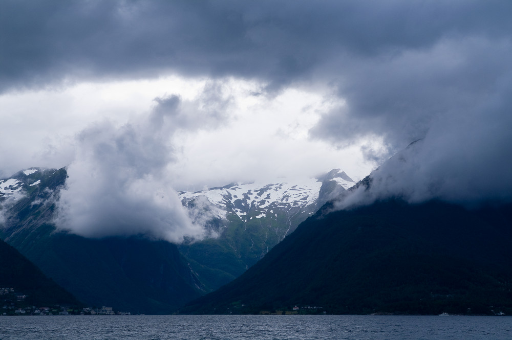 Fjorde und Gletscher in Norwegen