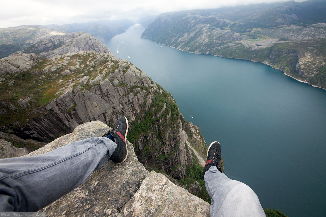 Fjorden Norwegens