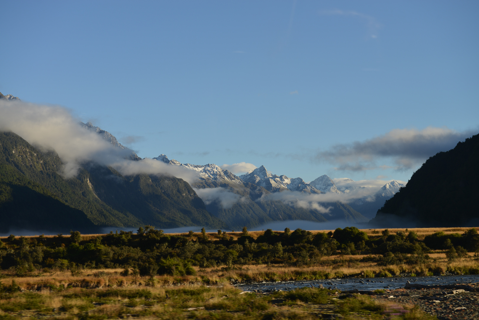 Fjordlad-Nationalpark am Morgen