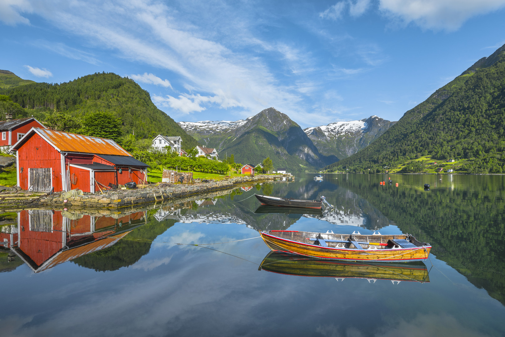 Fjordlandschaft bei Balestrand