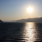 Fjordlandschaft gegen 22:30 Uhr