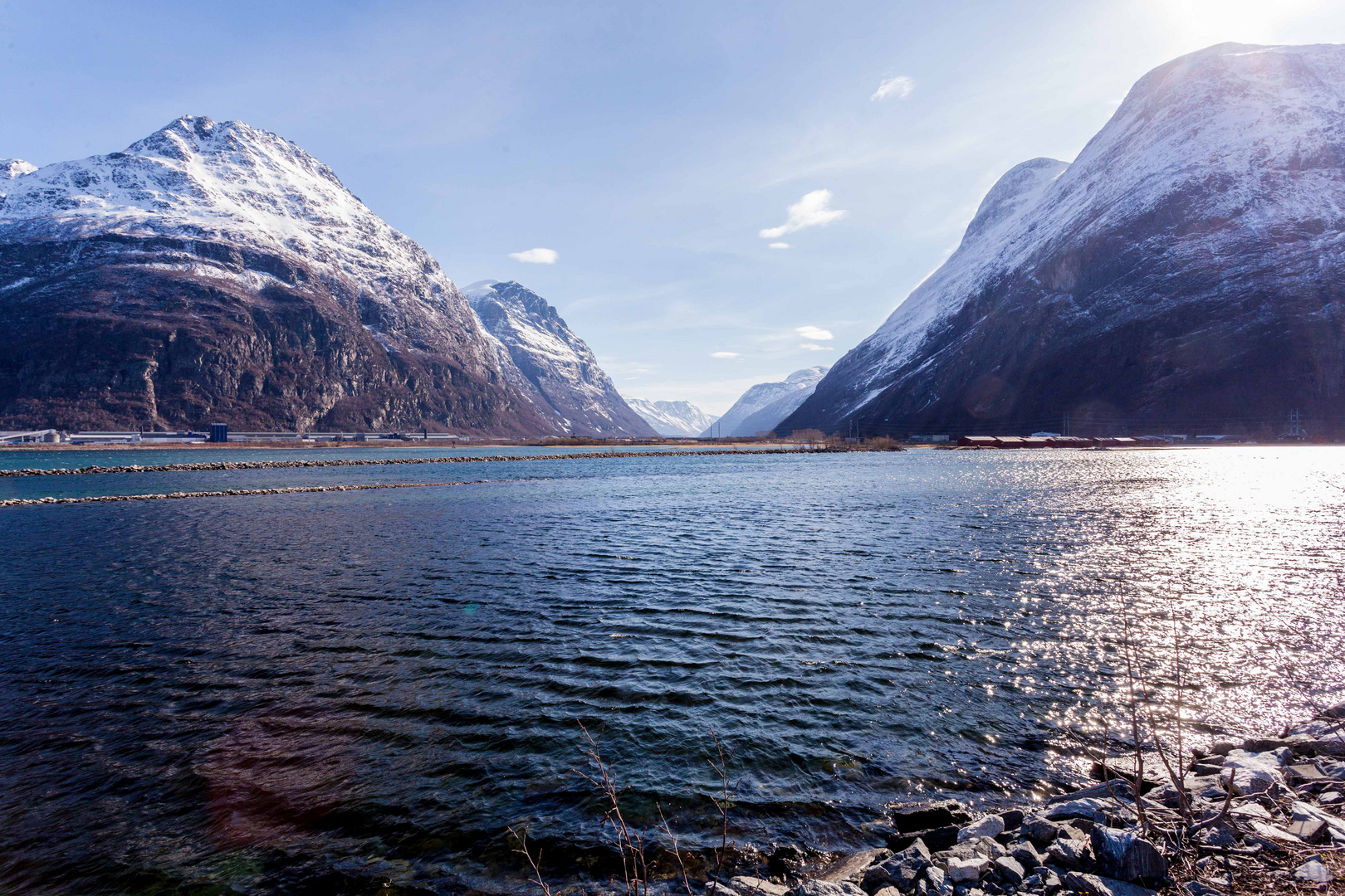 Fjordlandschaft in Norwegen