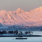 FJORDLANDSCHAFT zwischen TROMSÖ und SKJERVOY