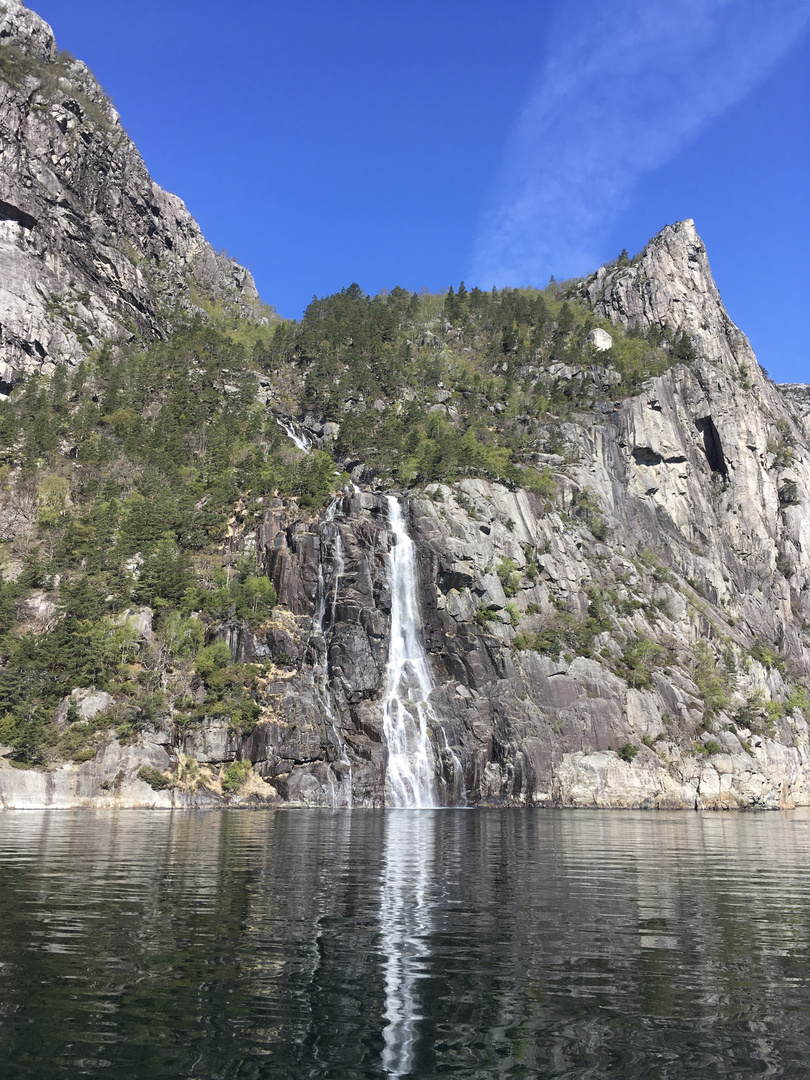 Fjords near Stavanger, Norway 