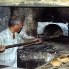 Fladenbrot-Bäcker in Kairo