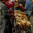 Fladenbrot Strassenverkauf