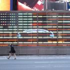 Flag in Times Square