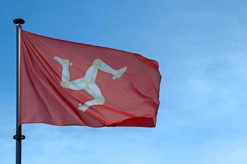 Flagge der ISLE OF MAN