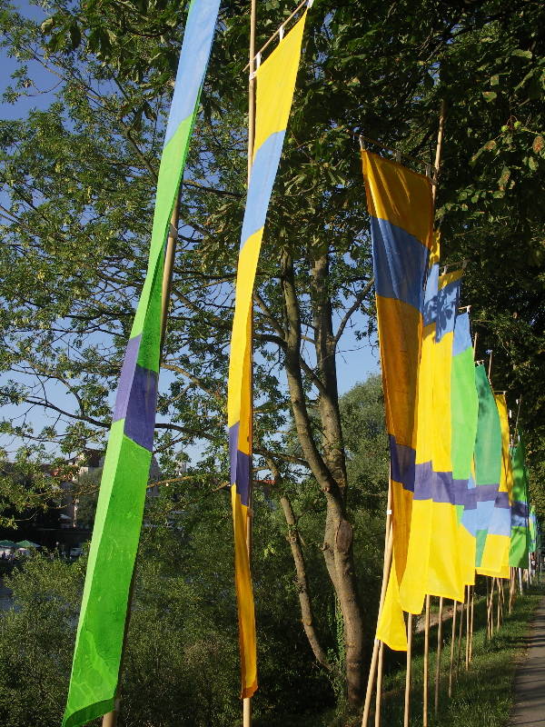 Flaggenparade