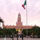 Flaggenparade in Merida