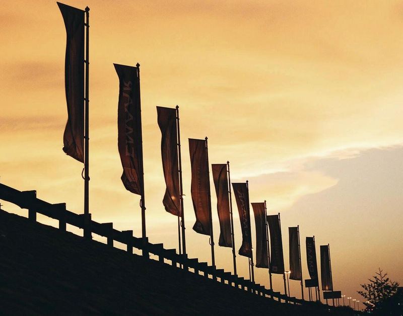 Flags Off The Sunset.