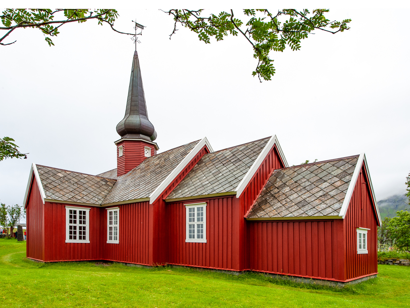 Flakstad Church ,  Norway