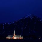 Flakstad - Kirche zur blauen Stunde