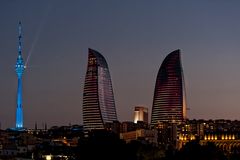 Flame Towers of Baku IV