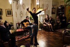 Flamenco evening at the home of friends _2