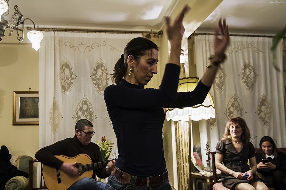 Flamenco evening at the home of friends _3