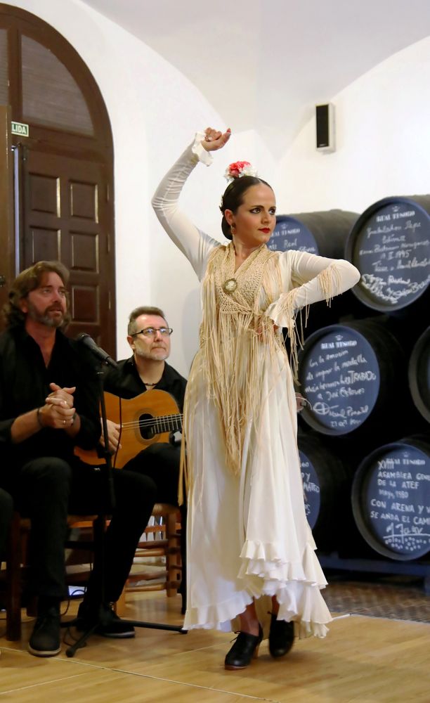 Flamenco in einer Bodega