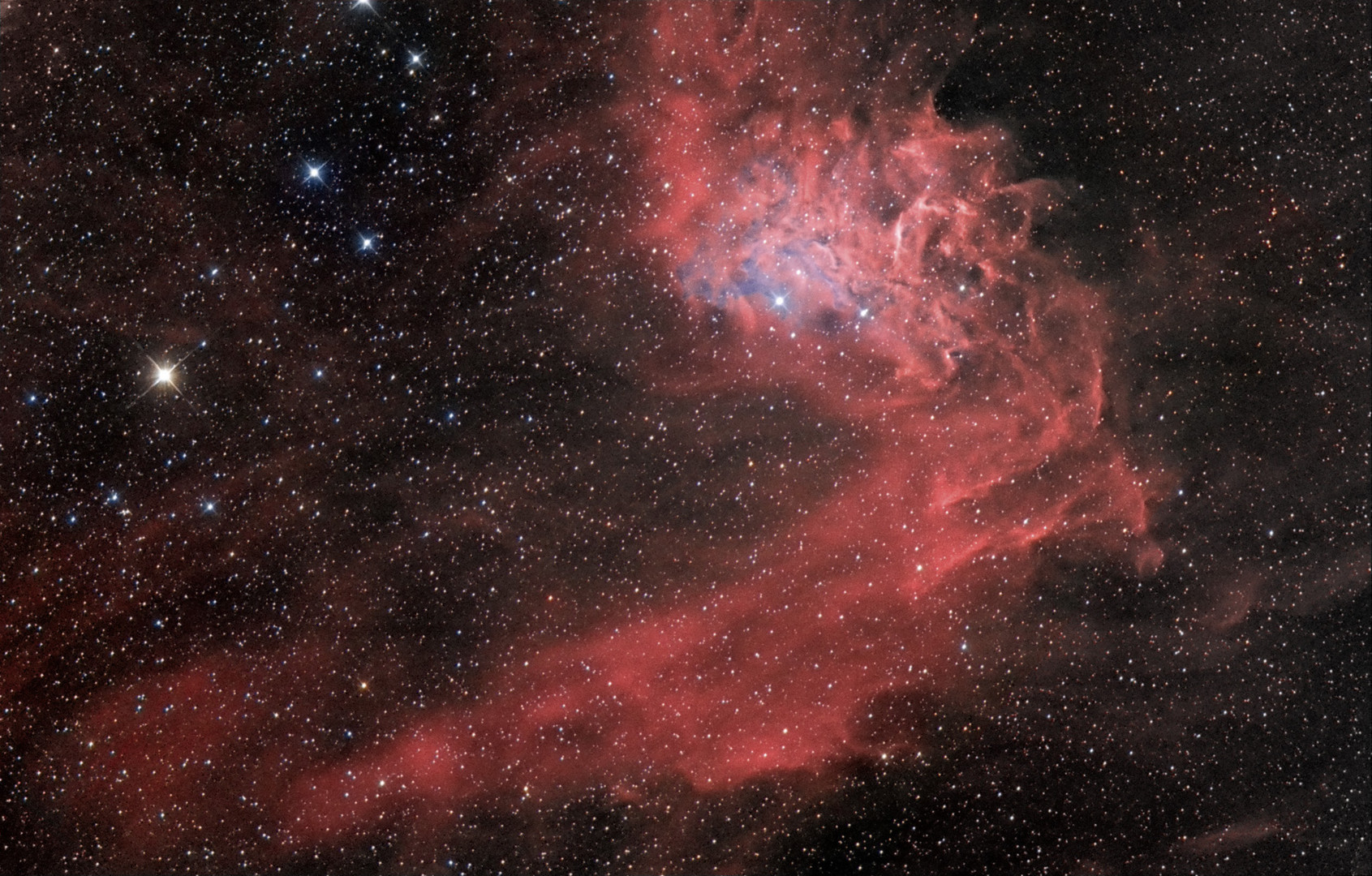 Flaming Star Nebula (IC 405)