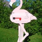 Flamingo mailbox