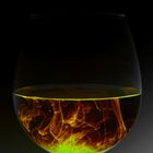 Flammbiertes Glas