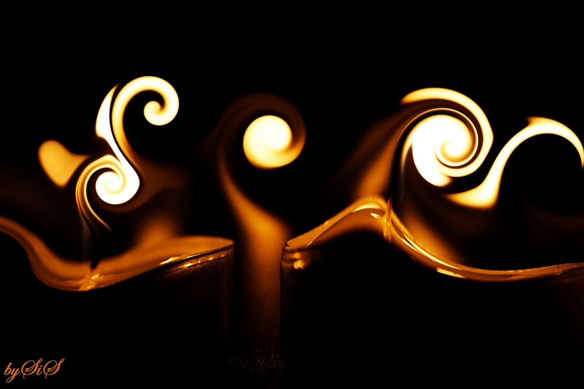 "Flamme in Gold"