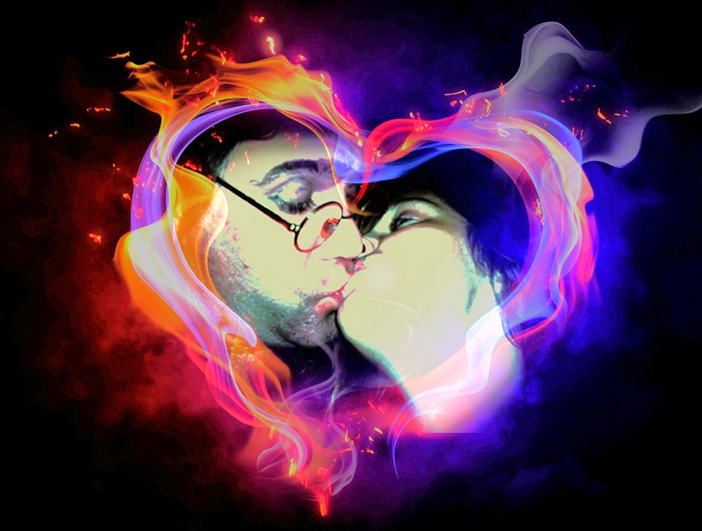 Flammende Liebe