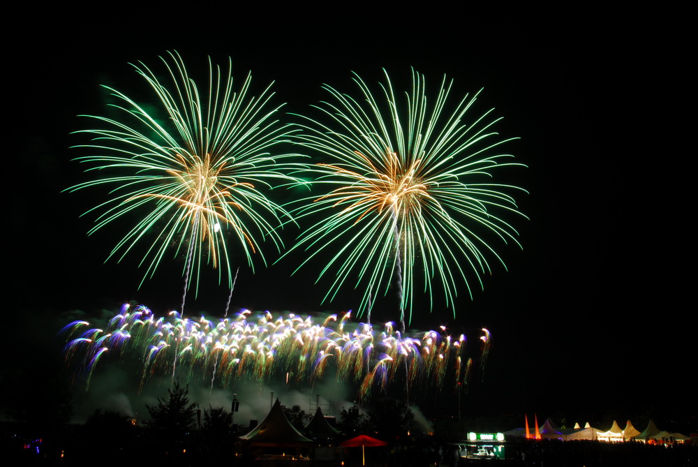 Flammende Sterne 2010 - Neuseeländisches Feuerwerk