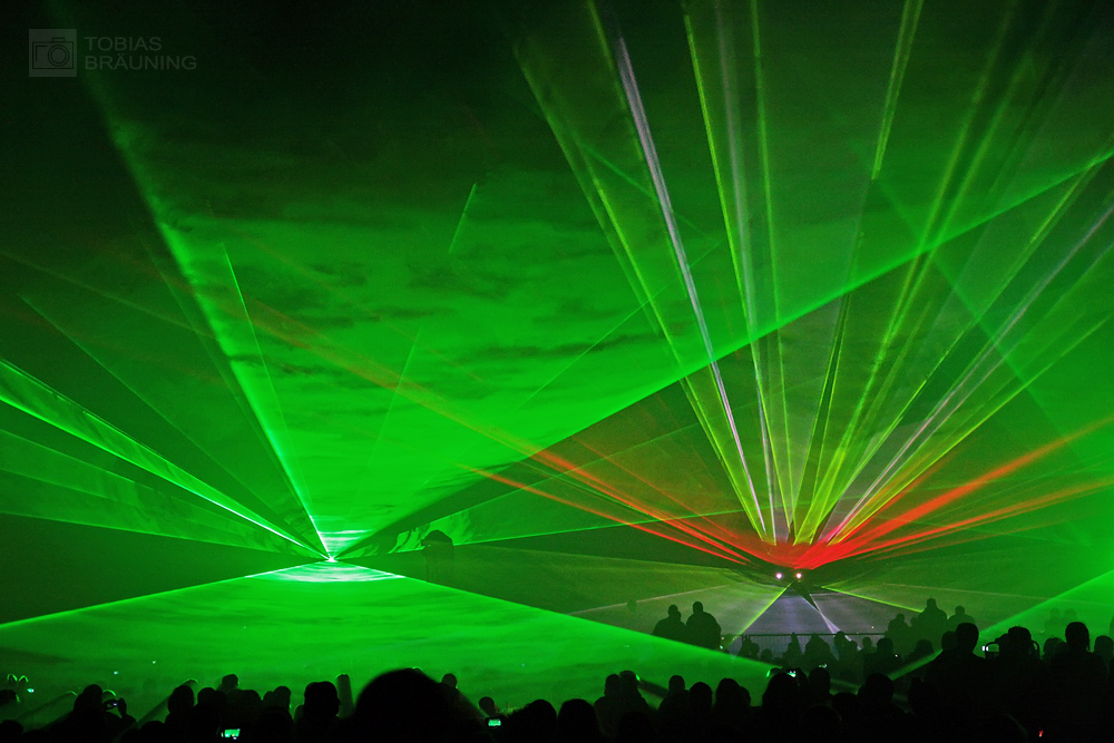 Flammende Sterne 2013 - Lasershow