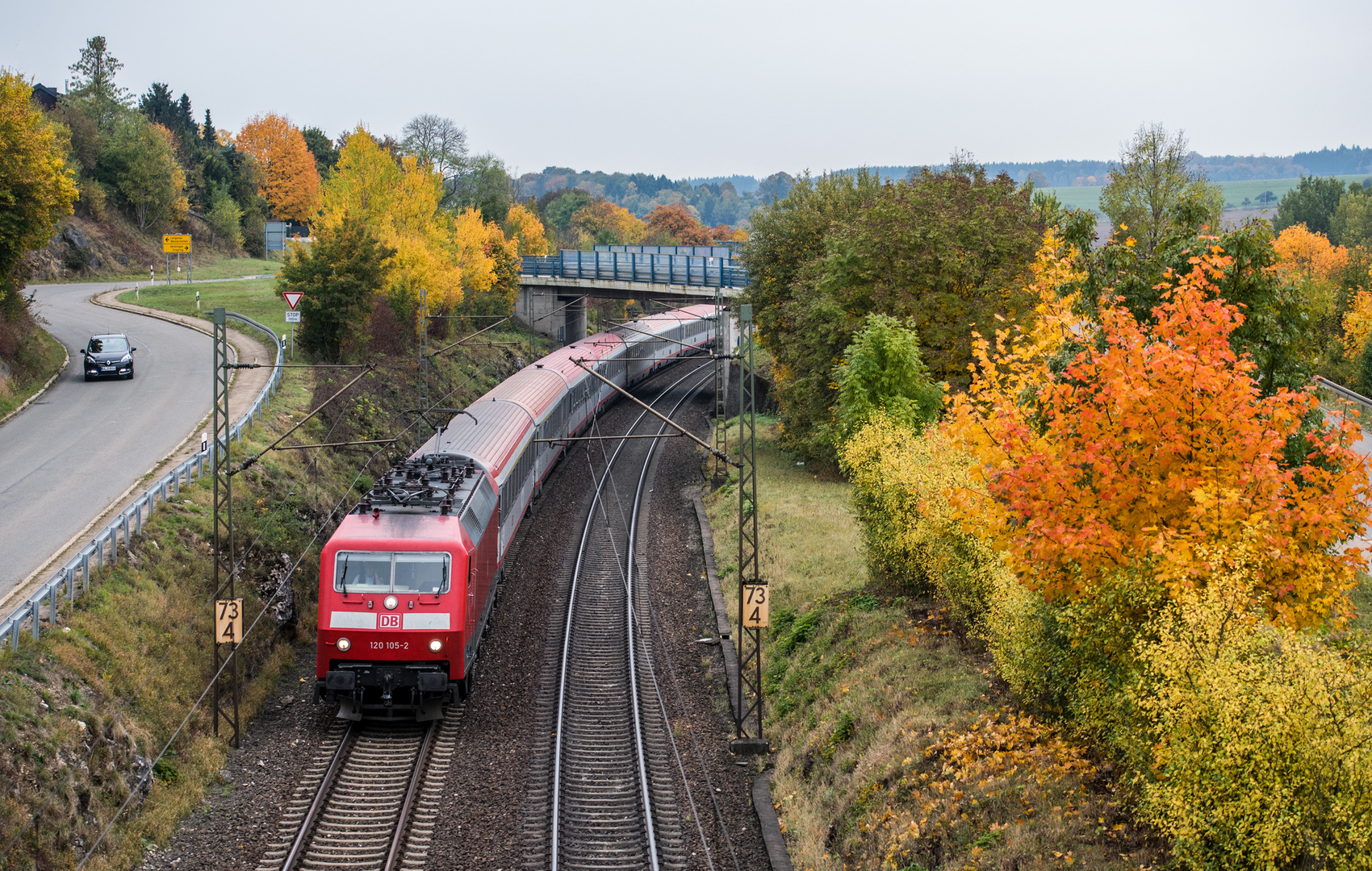 Flammender Herbst