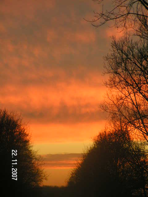 ... flammender Himmel ...2