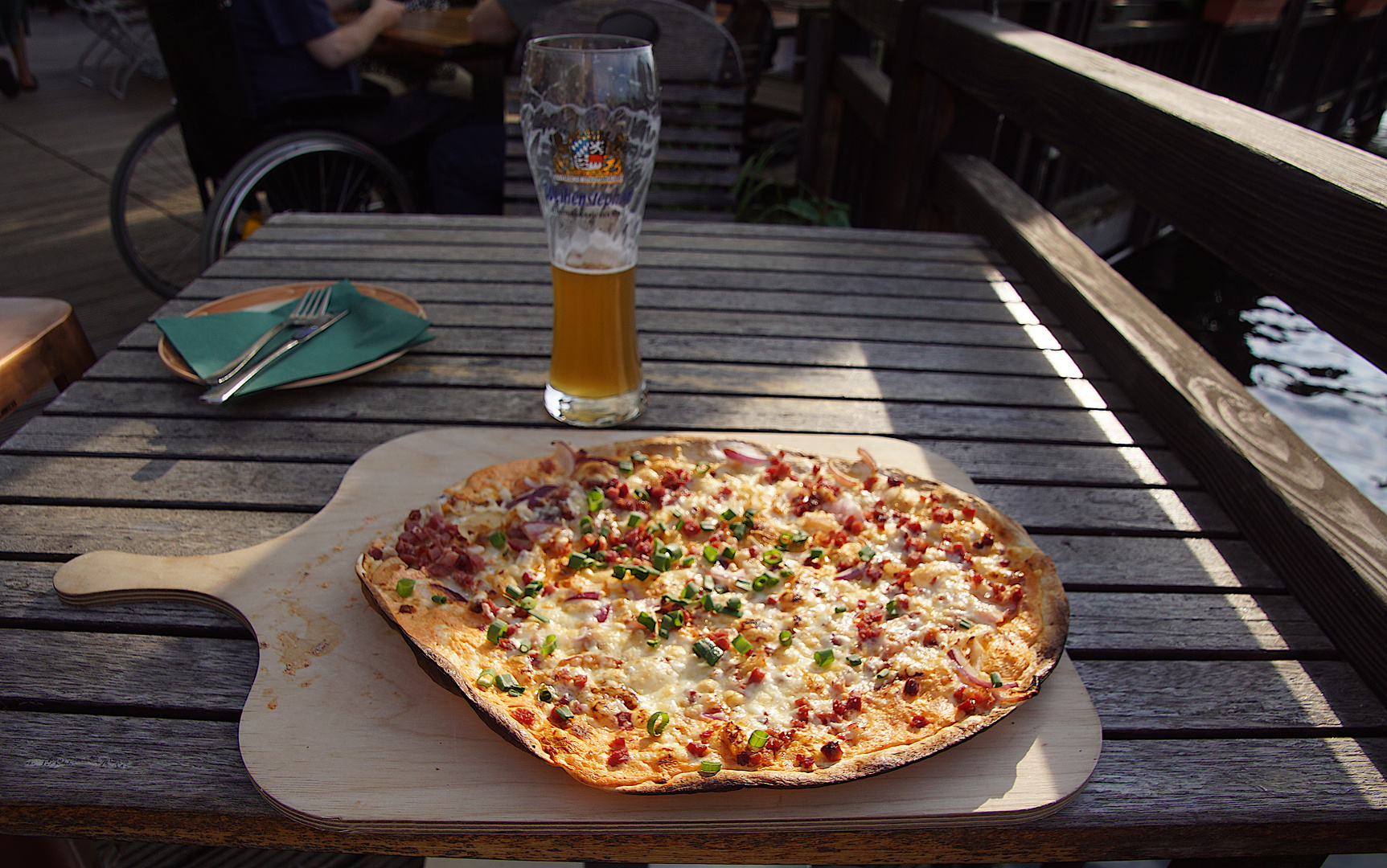 Flammkuchen im Klipper