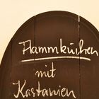 Flammkuchen mit Kastanien