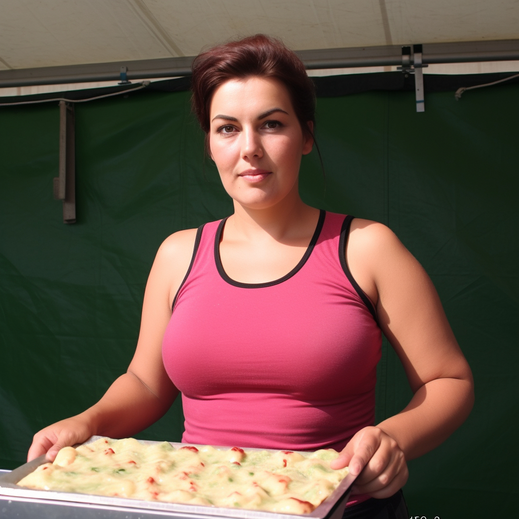Flammkuchen, Version rot Foto &amp; Bild | Bilder auf fotocommunity