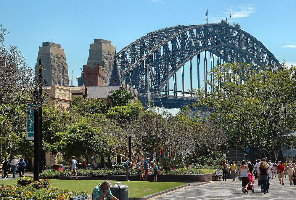 Flanieren am Circular Quay