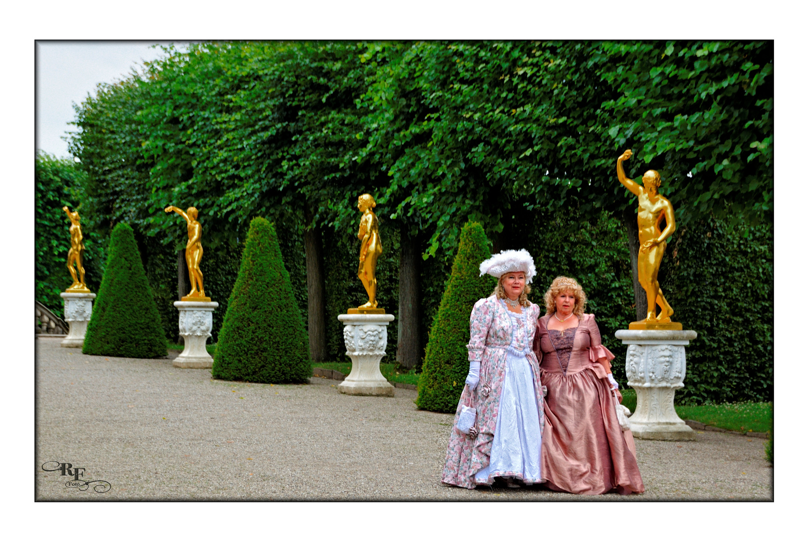 Flanieren in den Herrenhäuser Gärten in Hannover