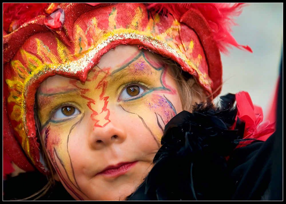 Flanierende Masken