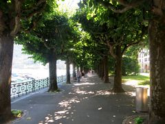 Flaniermeile am Lago di Lugano ...