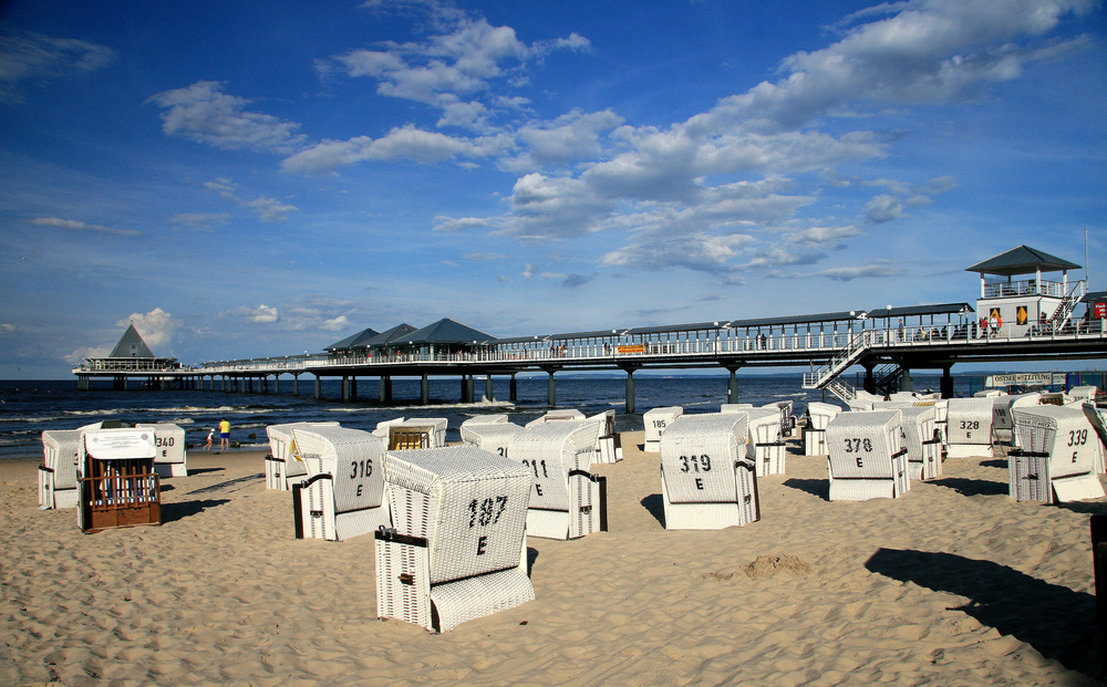 Flaniermeile in die Ostsee