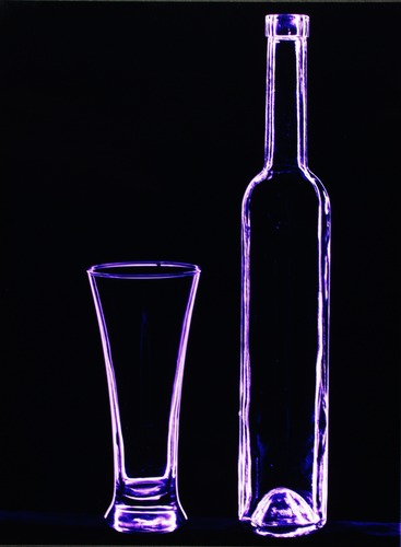 Flasche + Glas