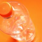 Flasche in Orange