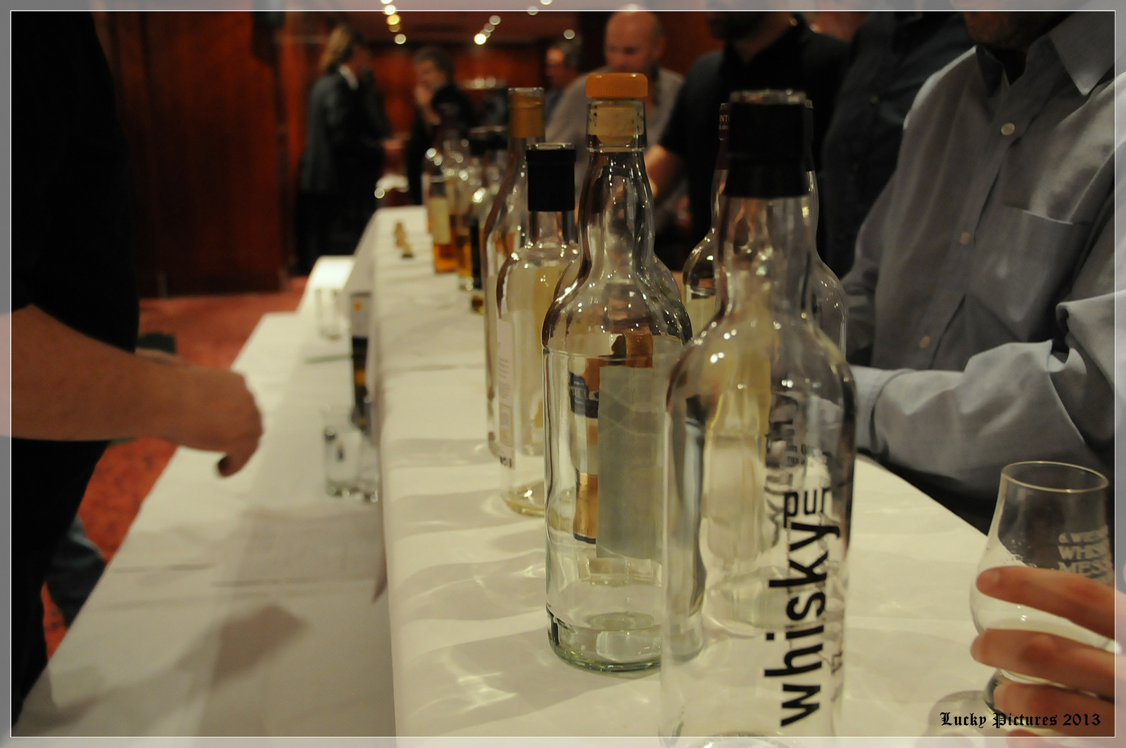 Flaschen leer - Whisk(e)ytasting im Wimberger