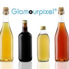 Flaschenfotografie-Glamourpixel-ohne-Etikett