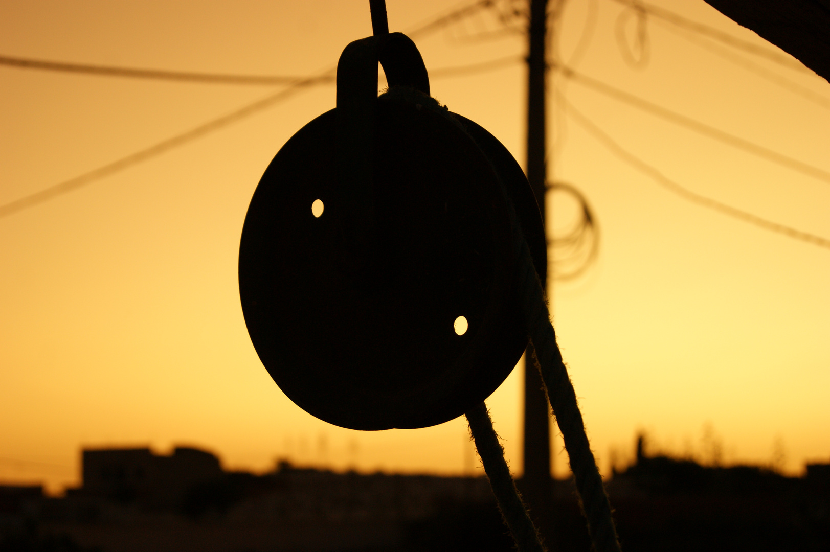 Flaschenzug Foto & Bild industrie und technik, handwerk, werkstatt